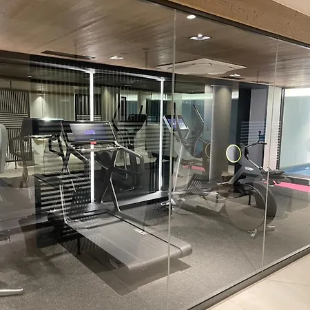 Standing Face Mont Blanc Piscine * Megève