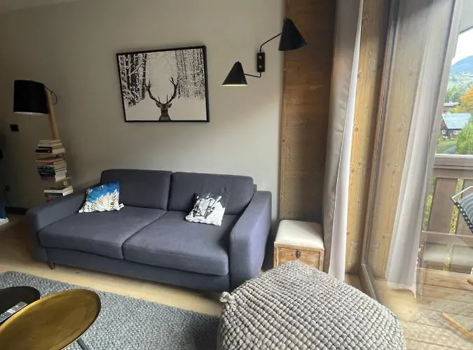 Daire Standing Face Mont Blanc Piscine *