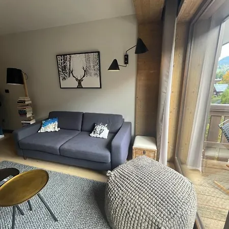 Apartamento Standing Face Mont Blanc Piscine *
