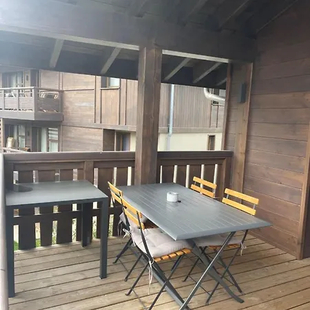 Apartmán Standing Face Mont Blanc Piscine Megève