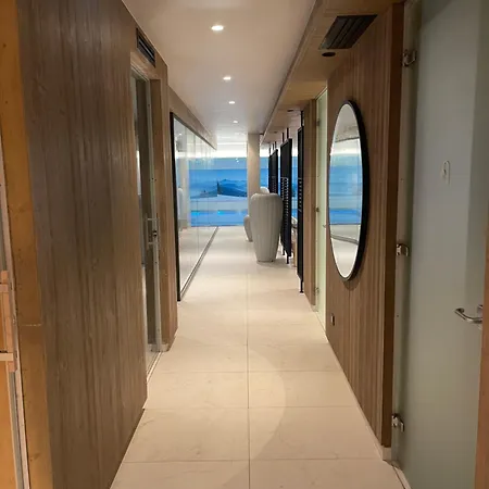 Standing Face Mont Blanc Piscine Apartmán